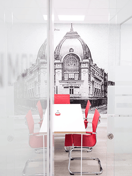 Sala de reuniones de Inmobiliaria Albistur en Donostia - San Sebastián